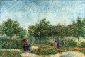 El parque Voyer d Argenson en Asnieres Vincent van Gogh